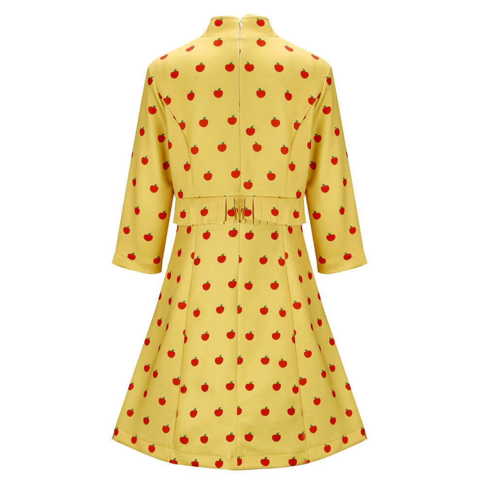 Fantastic Mr. Fox Mrs. Fox Dress Cosplay Costume Vikidoky