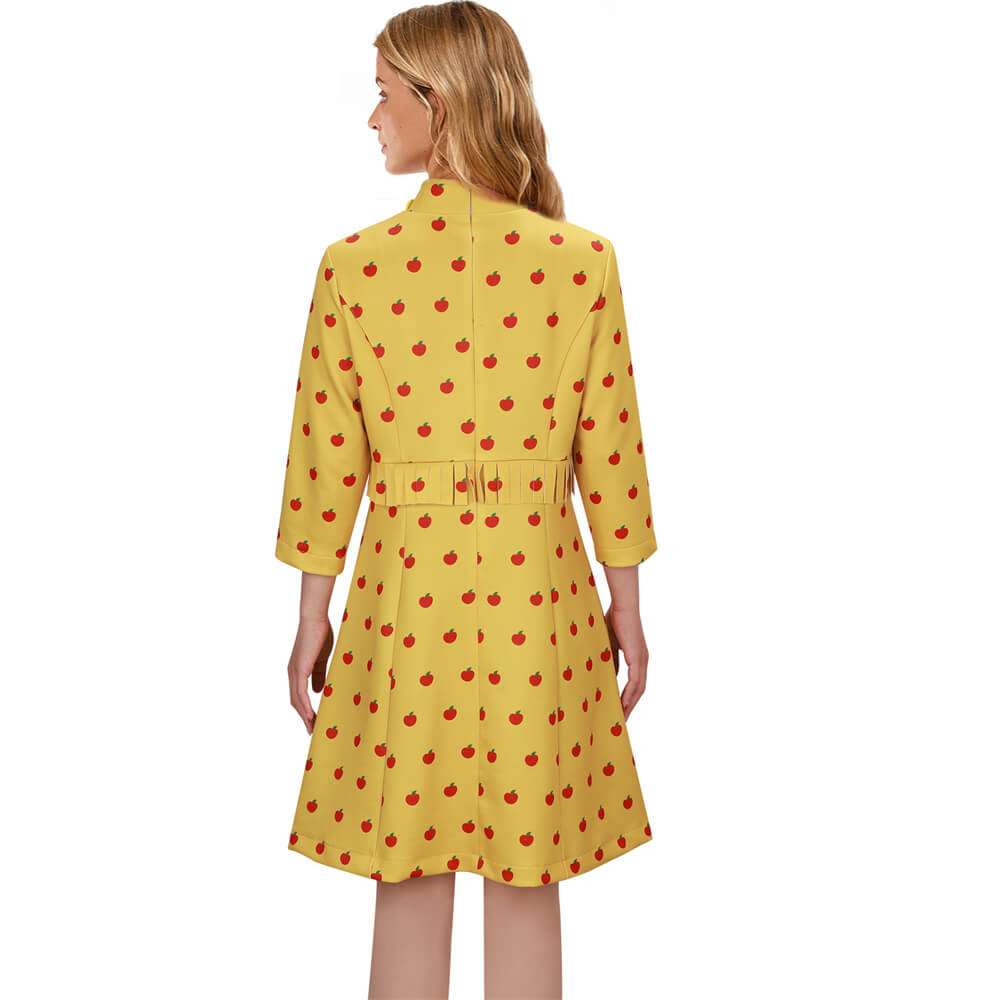 Fantastic Mr. Fox Mrs. Fox Dress Cosplay Costume Vikidoky