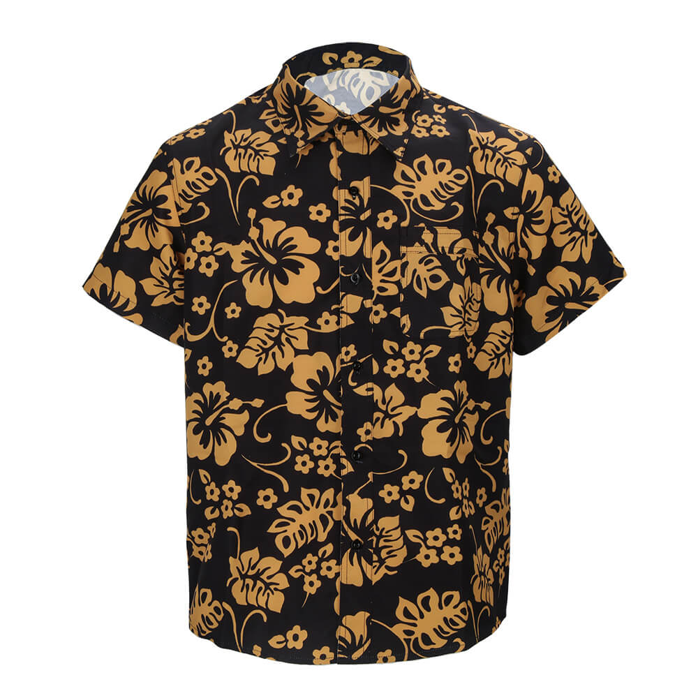 Raoul Duke Hawaiian Shirt Fear and Loathing in Las Vegas Cosplay Vikidoky