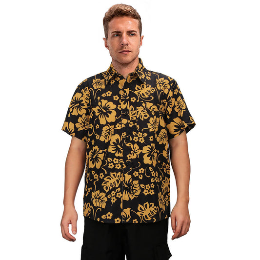 Raoul Duke Hawaiian Shirt Fear and Loathing in Las Vegas Cosplay Vikidoky
