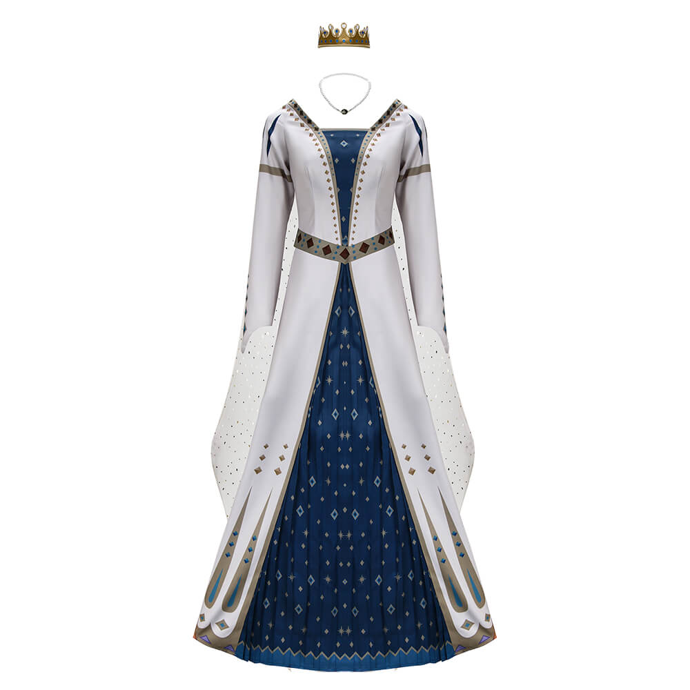 Film Wish Queen Amaya Cosplay Costume Dress Vikidoky