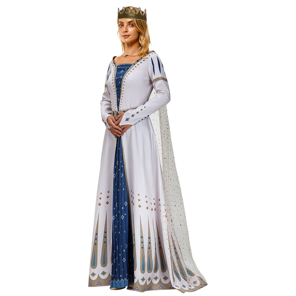 Film Wish Queen Amaya Cosplay Costume Dress Vikidoky