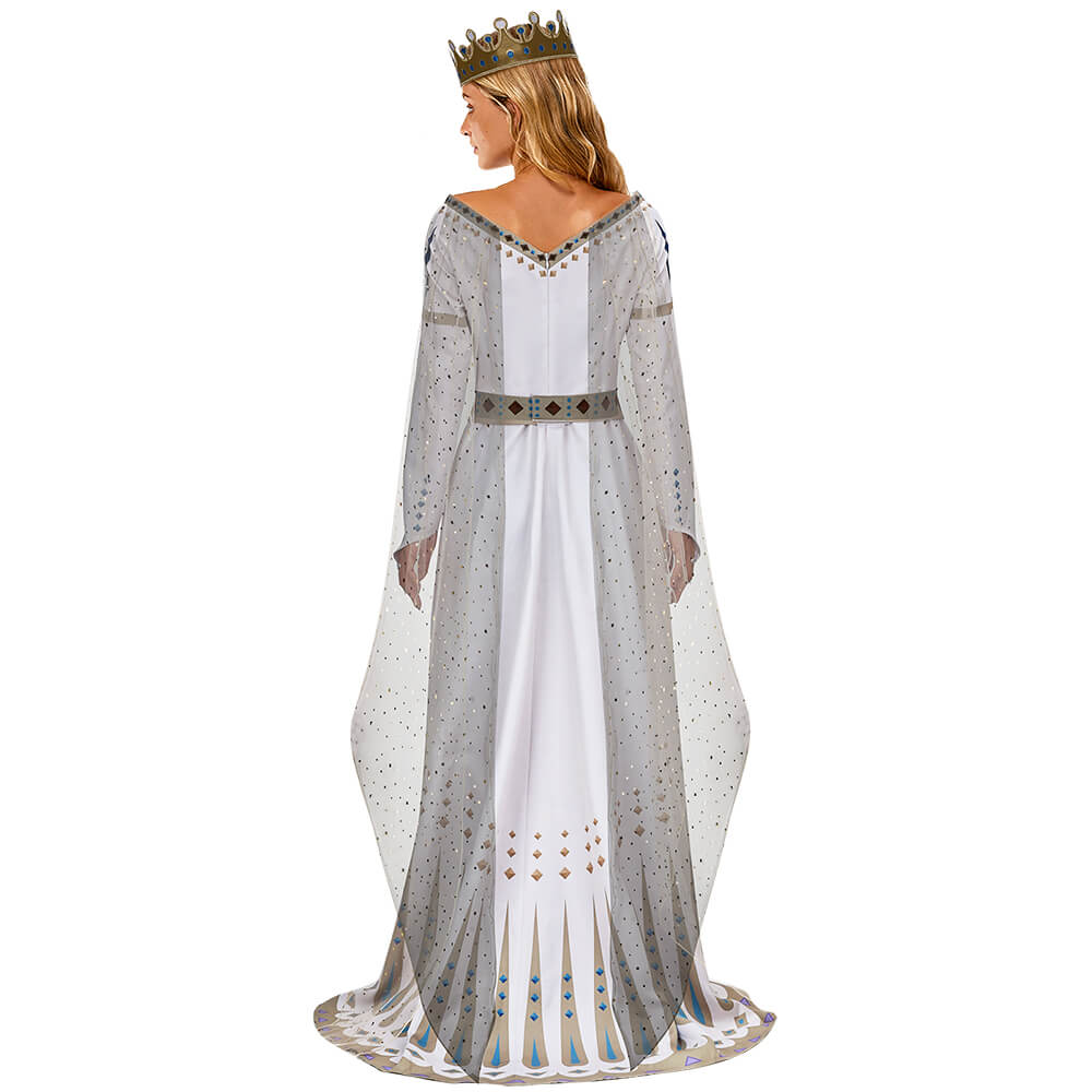 Film Wish Queen Amaya Cosplay Costume Dress Vikidoky