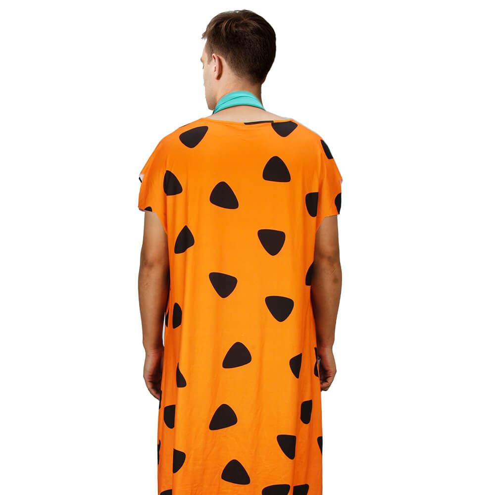 Fred Flintstone Cosplay Costume The Flintstones Halloween Outfits (Read to Ship)