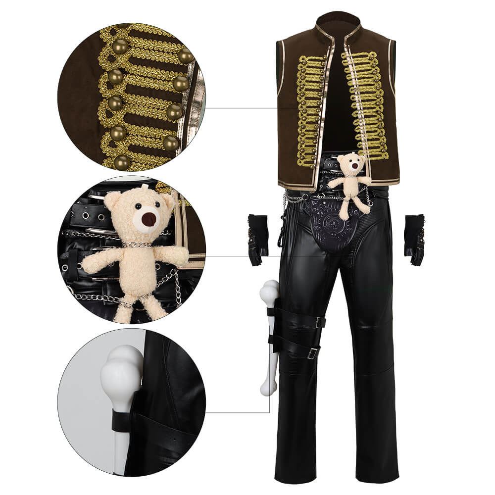 Vikidoky Furiosa: A Mad Max Saga Dementus Cosplay Costume Vikidoky