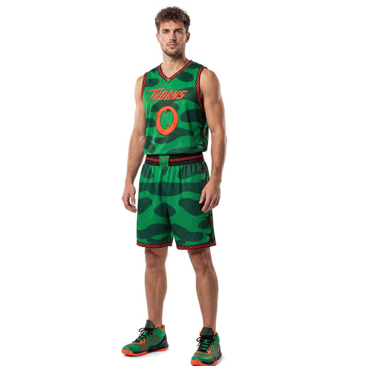 GOAT Movie Will Harris Basketball Jersey Vineland Thorns T-shirt Pants