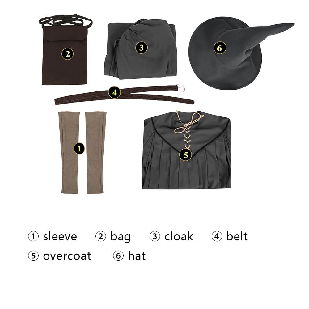 Gandalf the Grey Cosplay Costume The Lord of The Rings