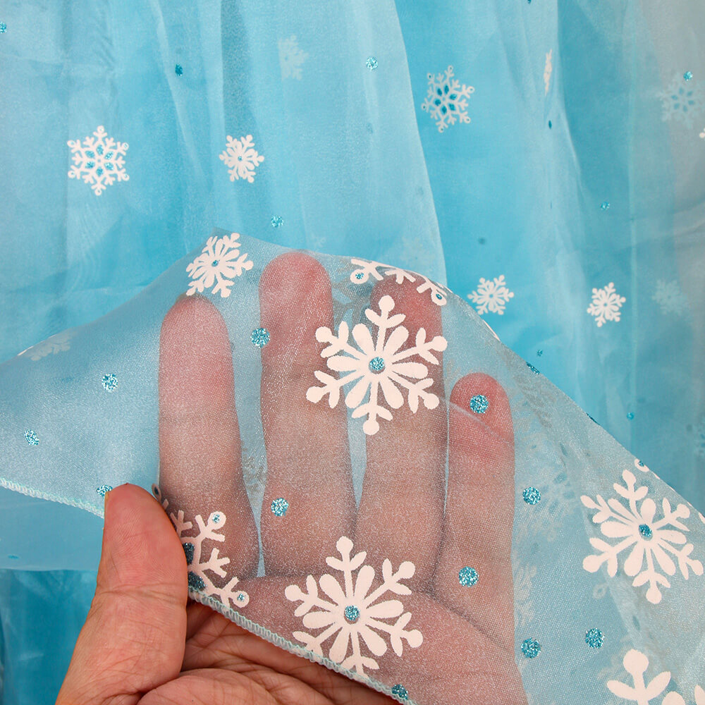 Girls Frozen Elsa Dress Cosplay Costume Vikidoky