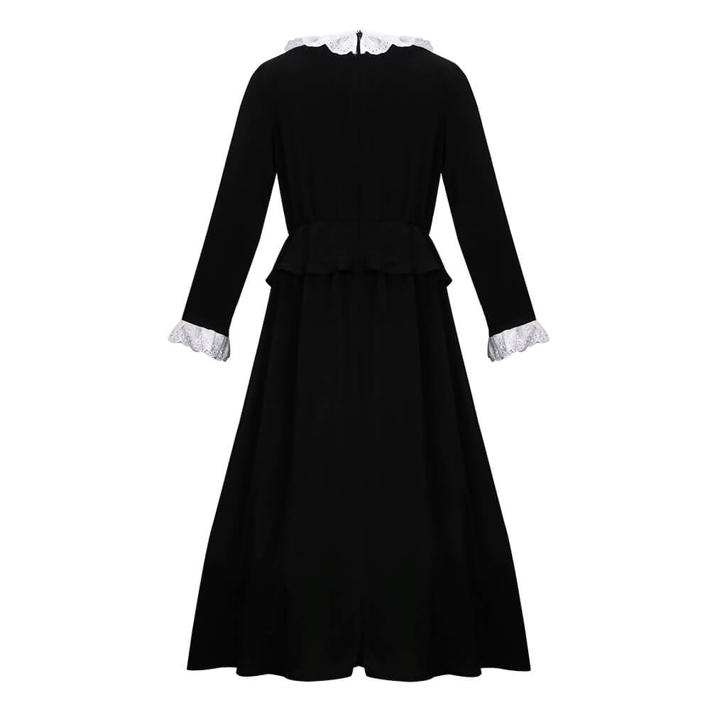 Girls Harriet Tubman Colonial Costume Black Dress