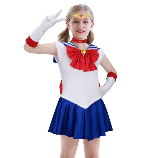 Girls Usagi Tsukino Cosplay Costume Vikidoky