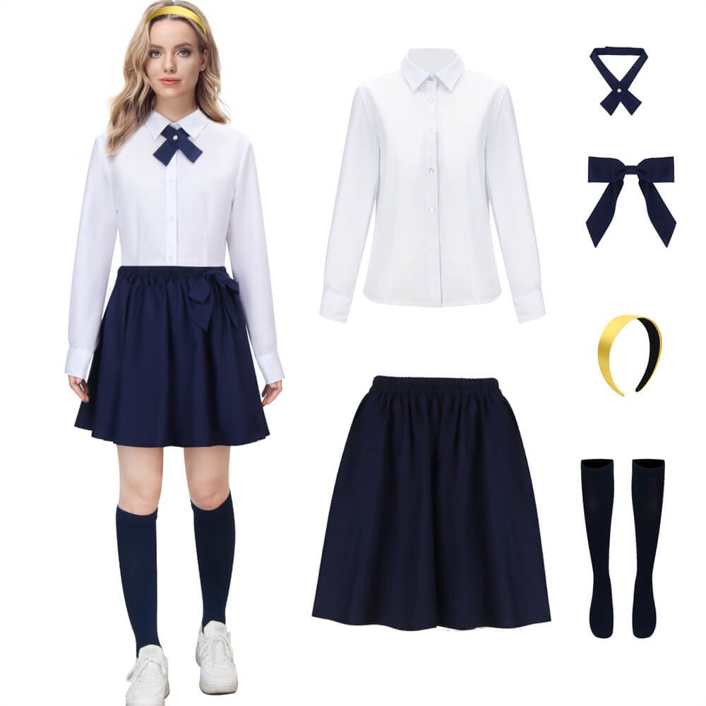 Gossip Girl Blair Waldorf Cosplay Costume School Uniform Vikidoky (Ready to Ship) Vikidoky