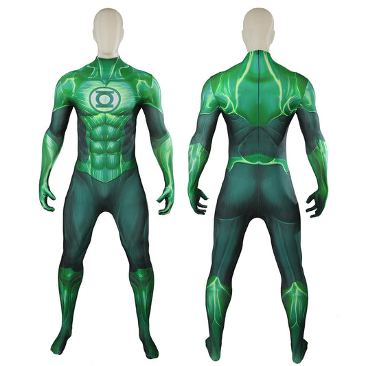 Hal Jordan Cosplay Costume Jumpsuit 2011 Movie Style