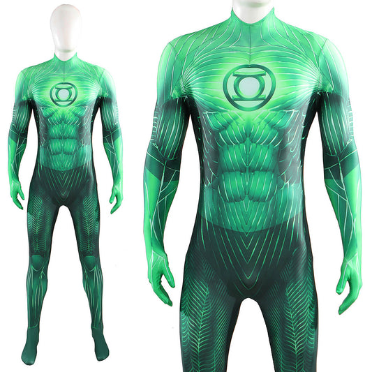 Hal Jordan Cosplay Costume Jumpsuit 2011 Movie Style