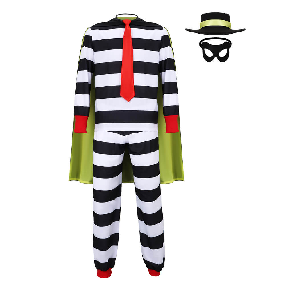 Hamburglar Cosplay Costume Halloween Outfits Vikidoky (M-XL Ready to Ship) Vikidoky