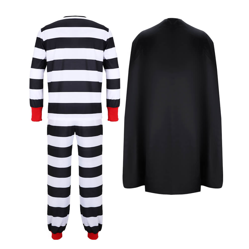 Hamburglar Cosplay Costume Halloween Outfits Vikidoky (M-XL Ready to Ship) Vikidoky