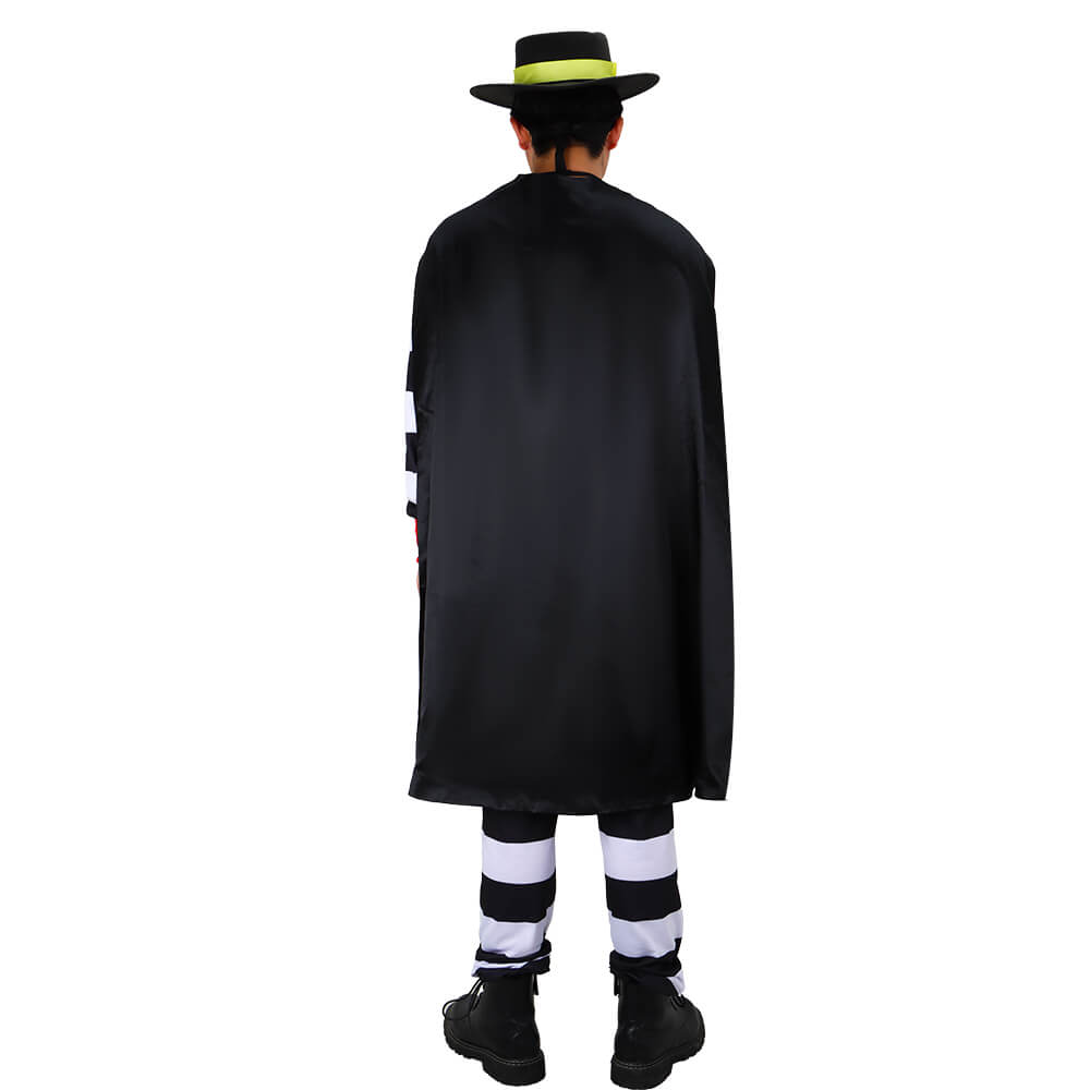 Hamburglar Cosplay Costume Halloween Outfits Vikidoky (M-XL Ready to Ship) Vikidoky