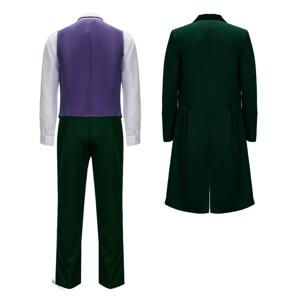 Haunted Mansion Ben Matthias Owen Wilson Cosplay Costume Uniform (S/L Ready to Ship) Vikidoky