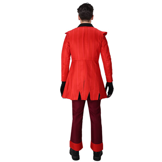 Hazbin Hotel Alastor The Radio Demon Cosplay Costume Vikidoky