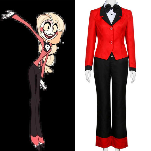 Hazbin Hotel Charlie Morningstar Cosplay Costume Vikidoky