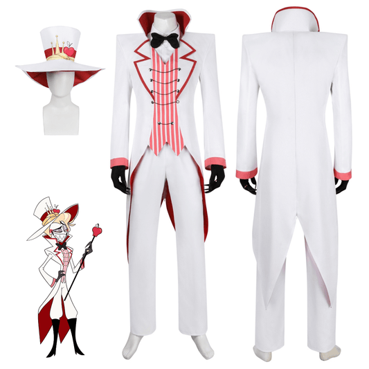 Hazbin Hotel Lucifer Morningstar Cosplay Costume Vikidoky