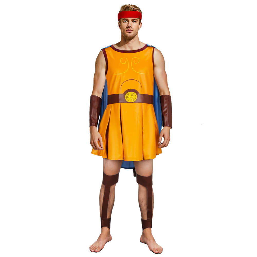 Adults Hercules Cosplay Costume Halloween Outfits (M-XL Ready to Ship) Vikidoky