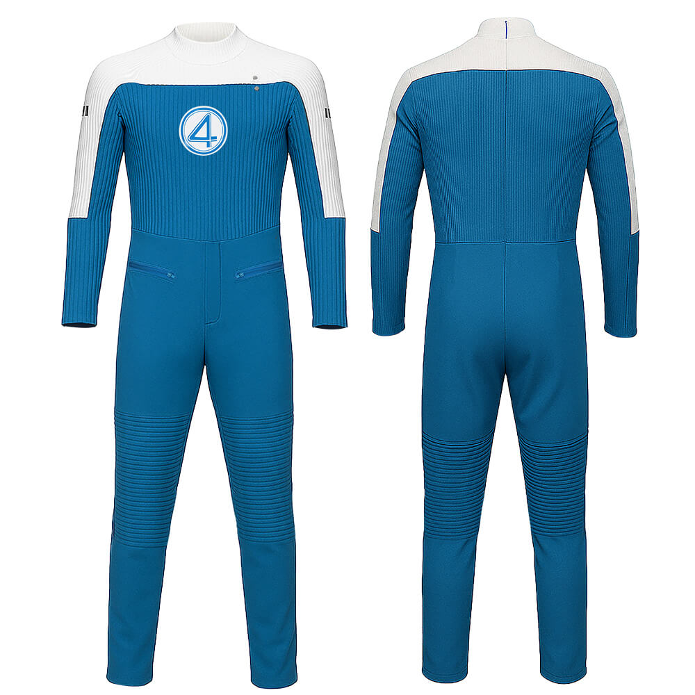 The Fantastic Four First Steps Human Torch Johnny Storm Cosplay Costume - VikiDoky