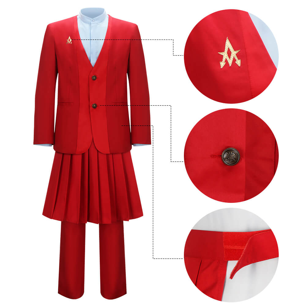 Hunger Games: The Ballad of Songbirds and Snakes Academy Uniform Coriolanus Snow Cosplay Costume Vikidoky