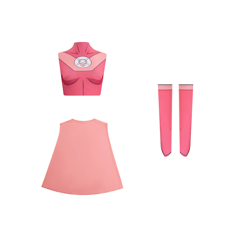 Invincible Atom Eve Cosplay Costume Printed Style