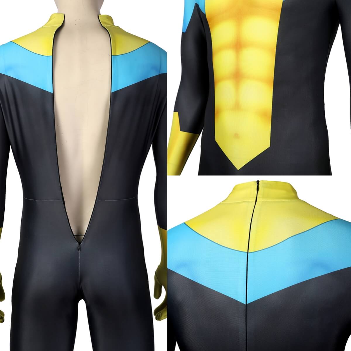 Invincible Mark Grayson Cosplay Costume Printed Style - VikiDoky