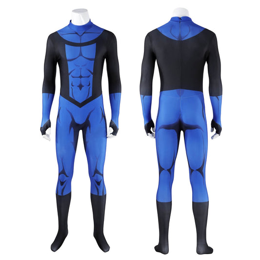 Mark Grayson Cosplay Costume New Edition Invincible Season 3 Blue Style - VikiDoky