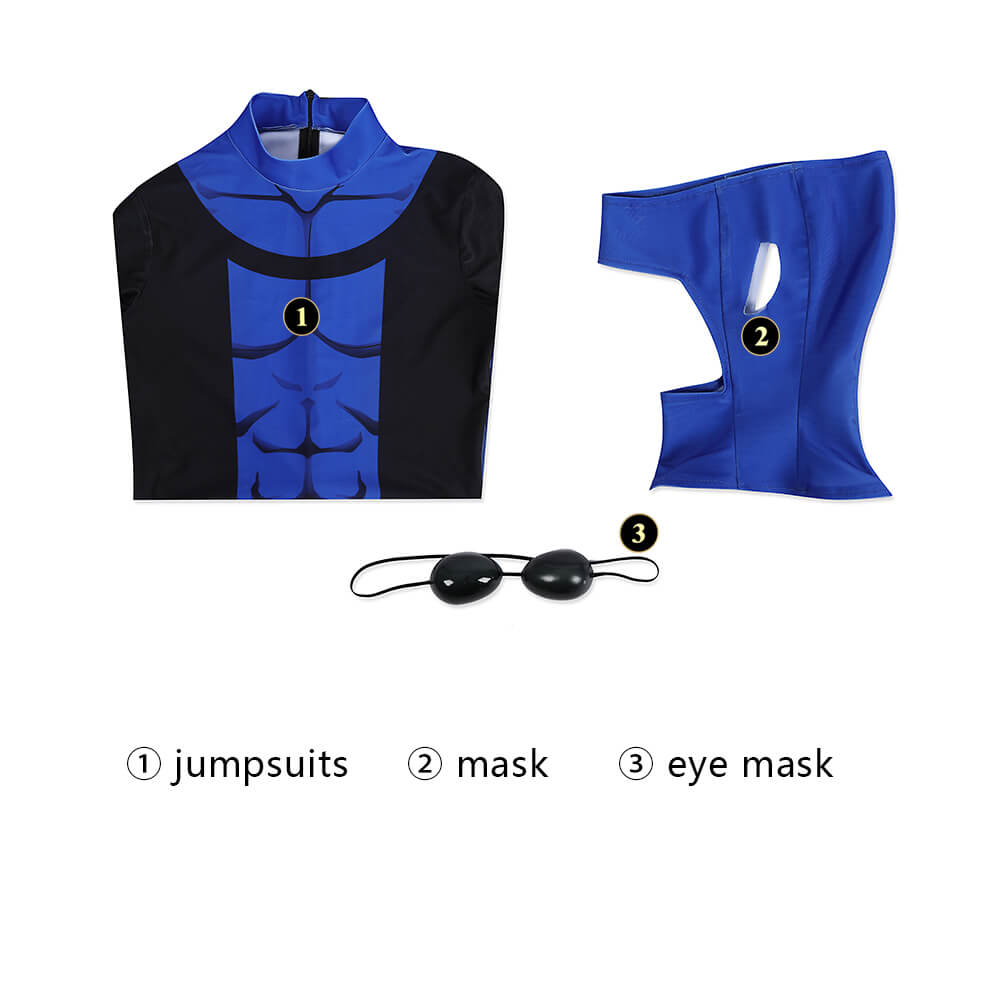 Mark Grayson Cosplay Costume New Edition Invincible Season 3 Blue Style
