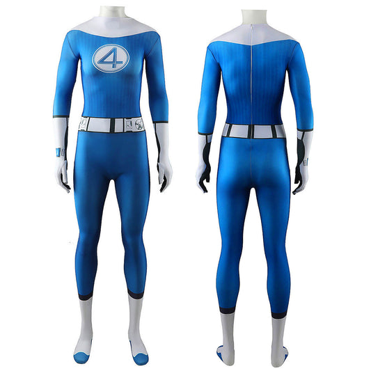 Fantastic Four First Steps Invisible Woman Cosplay Costume Sue Storm Bodysuit Vikidoky