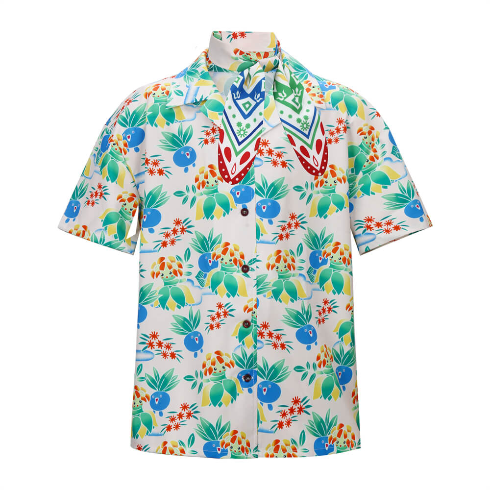 Kids Haru T-Shirt Tie Cosplay Costume Vikidoky