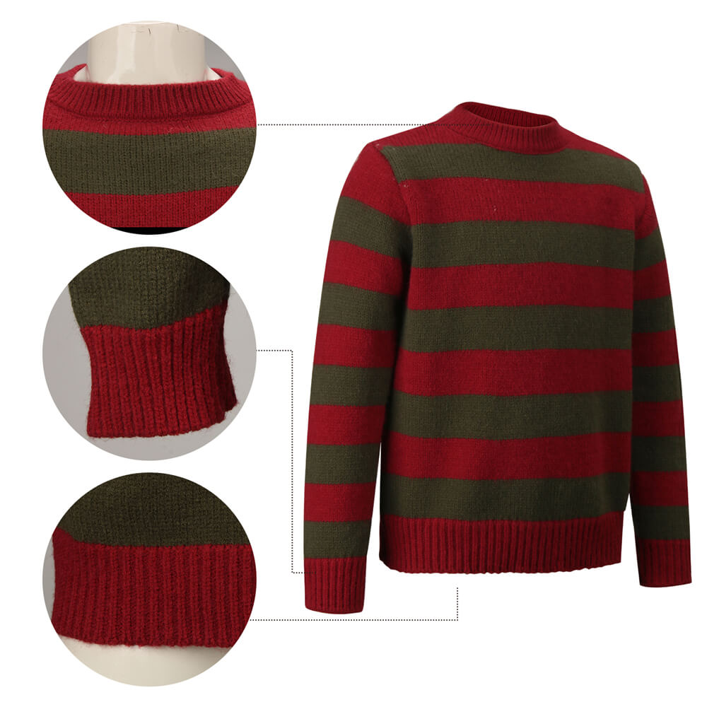 Kids A Nightmare on Elm Street Freddy Krueger Sweater (Ready to Ship) Vikidoky