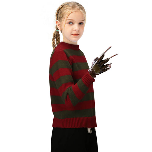 Kids A Nightmare on Elm Street Freddy Krueger Sweater (Ready to Ship) Vikidoky