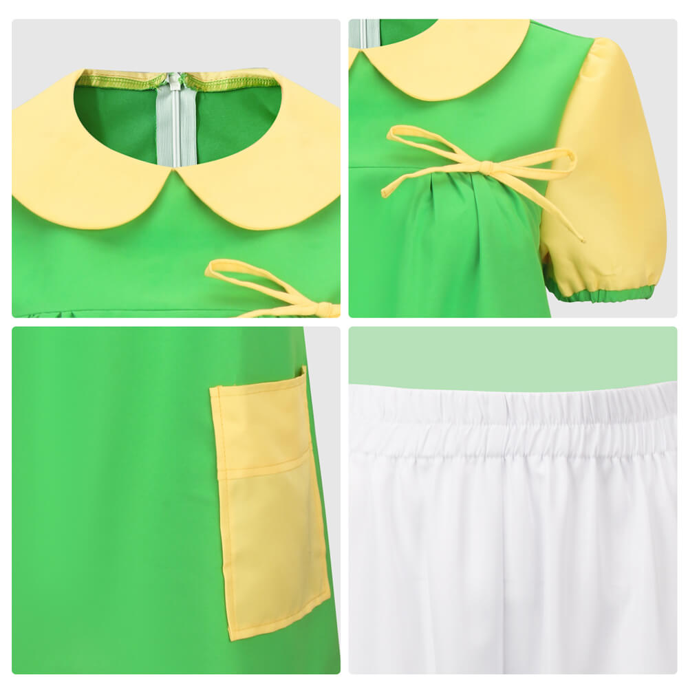 Girls La Chilindrina Cosplay Costume El Chavo Del Ocho Vikidoky