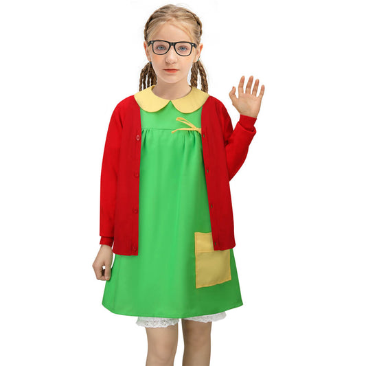 Girls La Chilindrina Cosplay Costume El Chavo Del Ocho Vikidoky