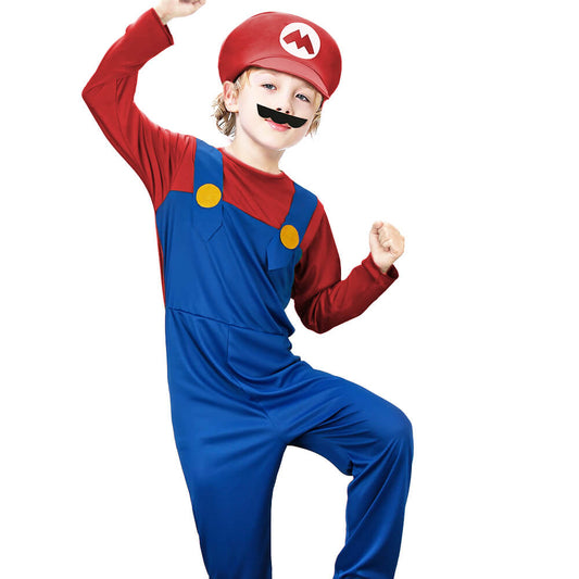 Boys Mario Costume The Super Mario Bros. Movie Vikidoky