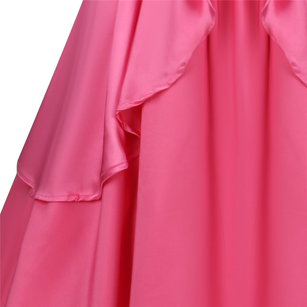 Kids Princess Peach Dress The Super Mario Bros. Movie Cospkay Costume