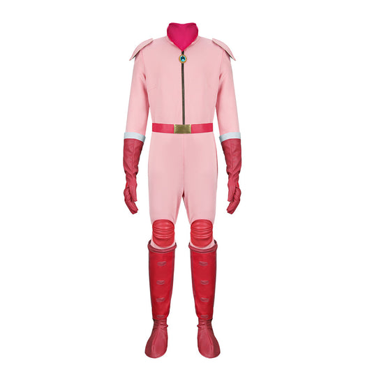 Princess Peach Racing Costume Cosplay for Kids The Super Mario Bros. Movie (Ready to Ship) Vikidoky