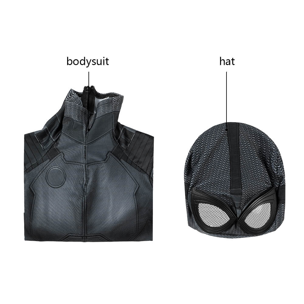 Spider-Man Far From Home Night Monkey Cosplay Costume Stealth Suit for Kids Vikidoky