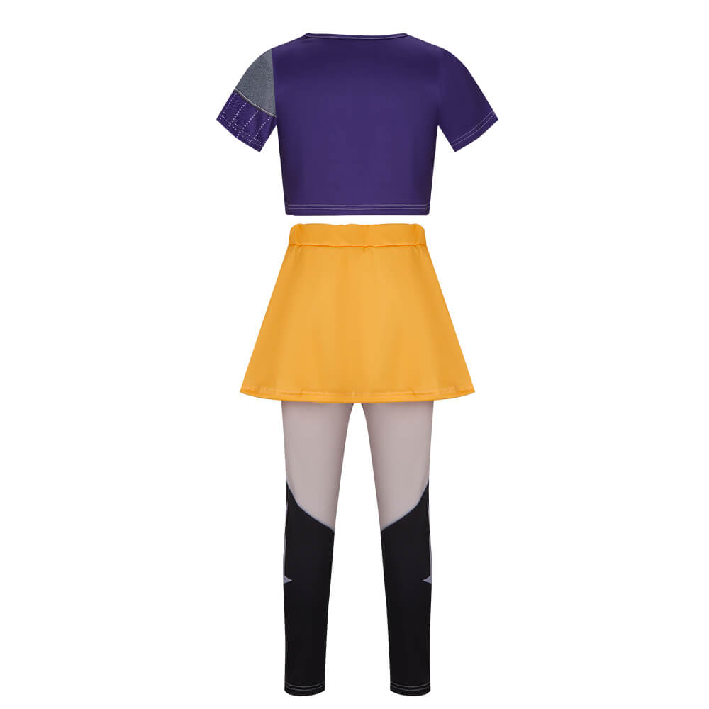 Child Kpop Demon Hunters Mira Cosplay Costume Kids Fancy Dress