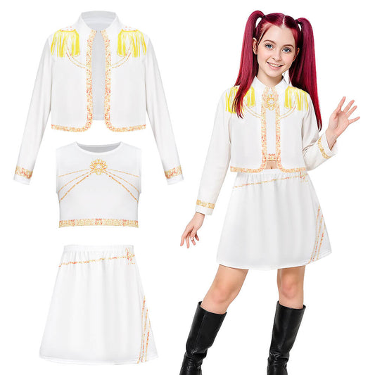 Child Kpop Demon Hunters Mira Golden Stage Outfits Cosplay Costume Fancy Dress