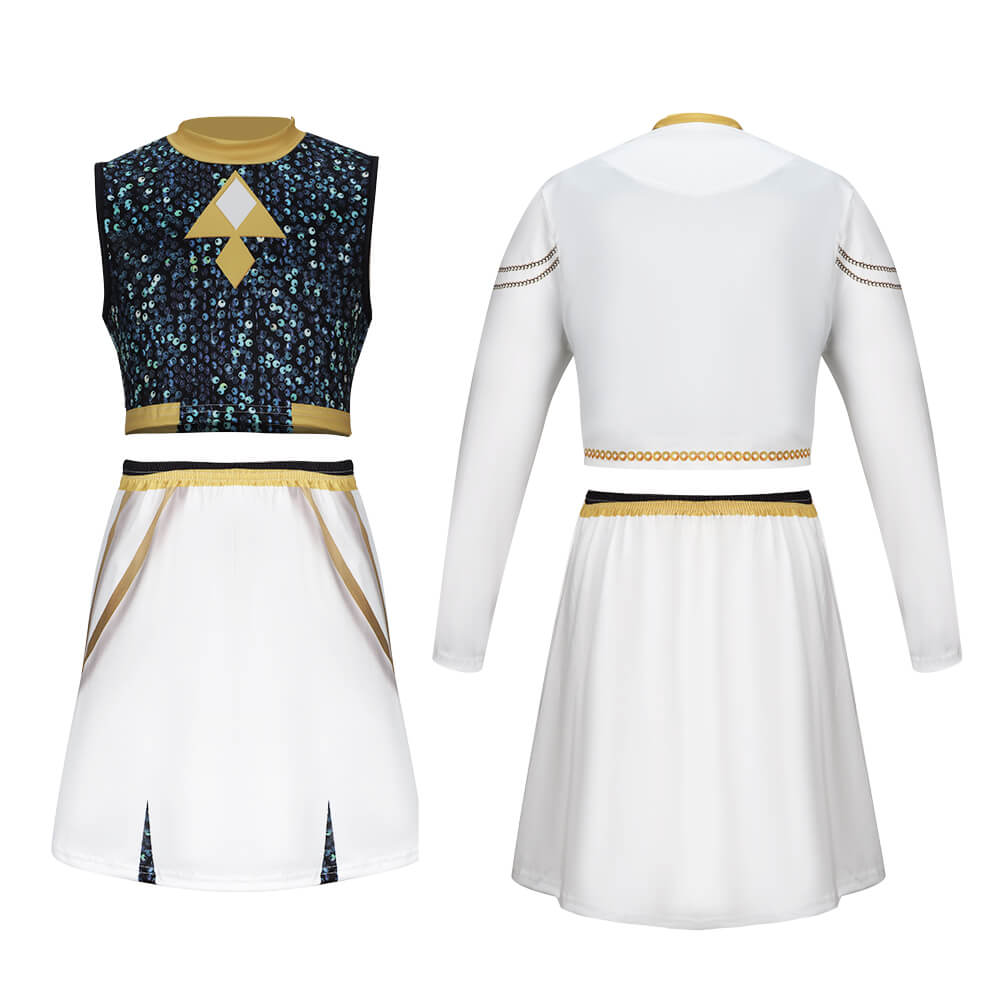 Child Kpop Demon Hunters Zoey Golden Stage Outfits Cosplay Costume Fancy Dress