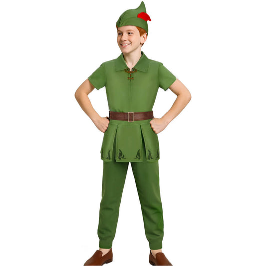 Child Peter Pan Cosplay Costume Kis Halloween Outfits