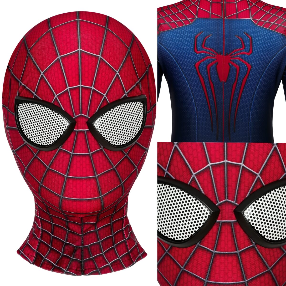 The Amazing Spider-Man 2 Suit Cosplay Costume for Kids Vikidoky