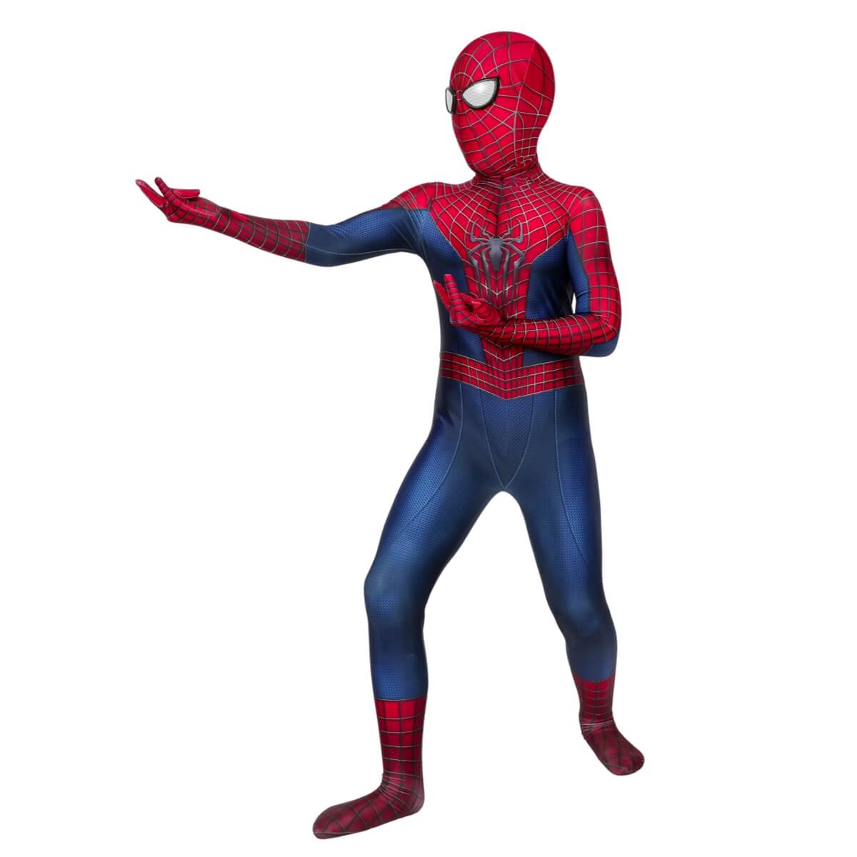 The Amazing Spider-Man 2 Suit Cosplay Costume for Kids Vikidoky