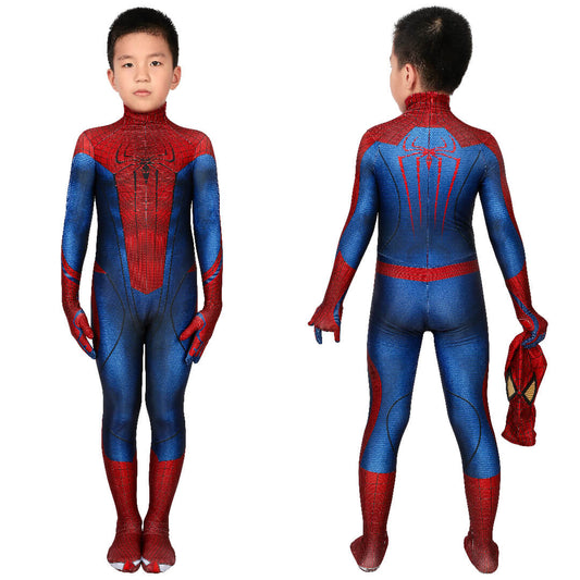 The Amazing Spider-Man Suit Cosplay Costume for Kids Vikidoky