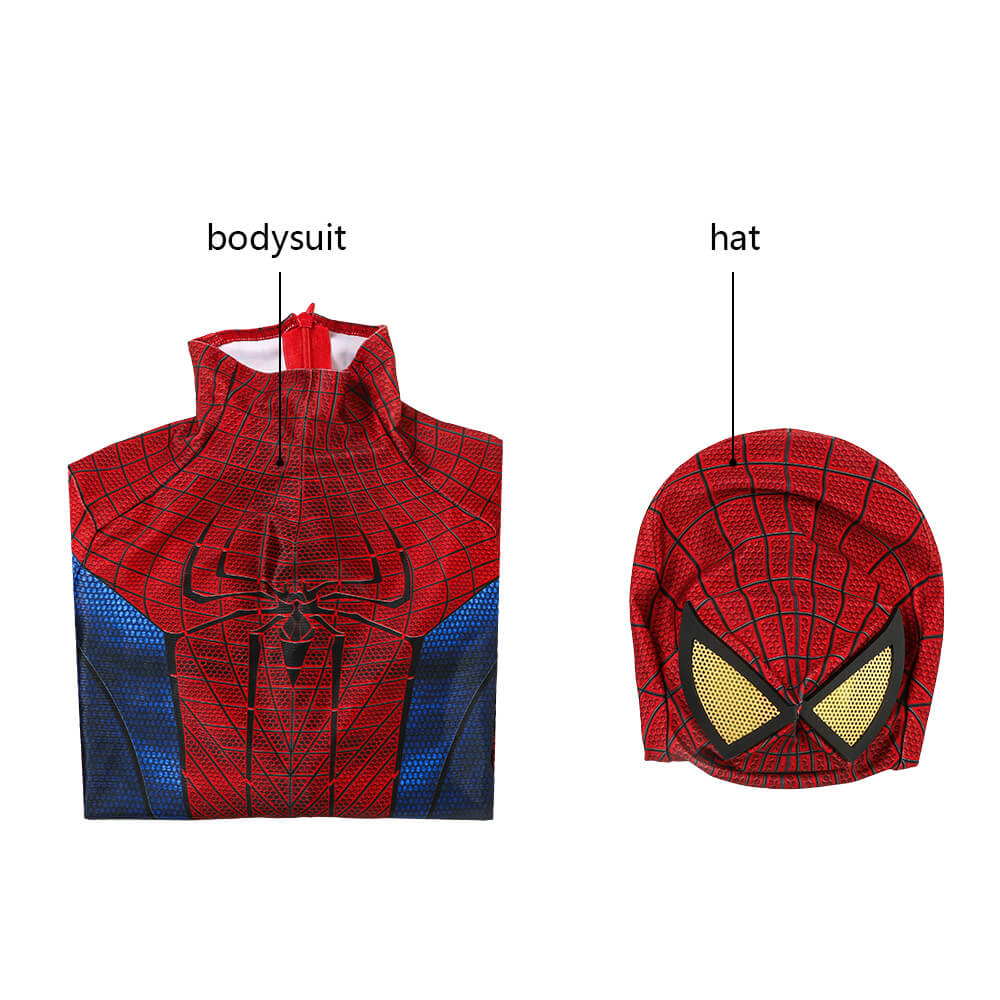 The Amazing Spider-Man Suit Cosplay Costume for Kids Vikidoky