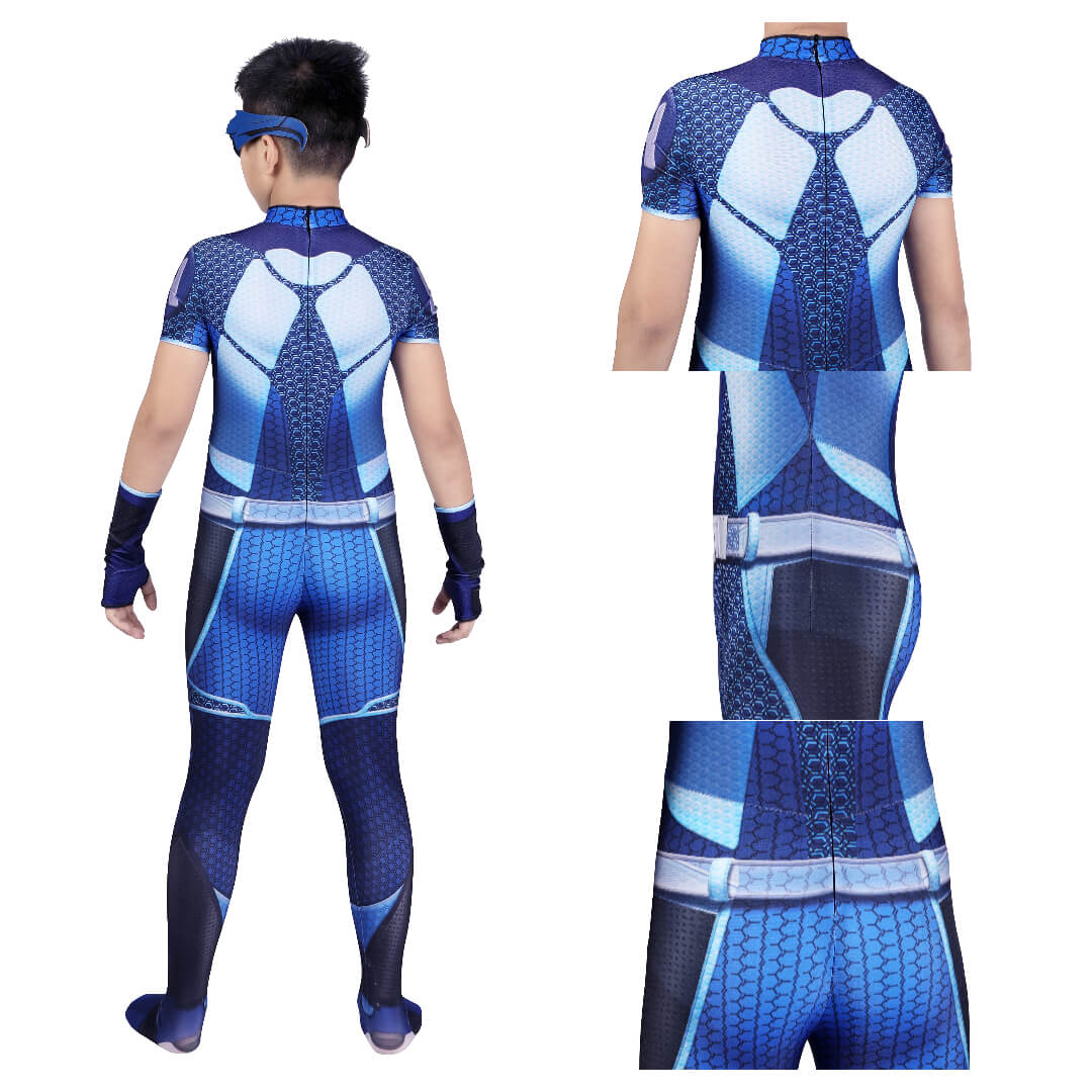 The Boys A-Train Cosplay Costume For Kids Vikidoky